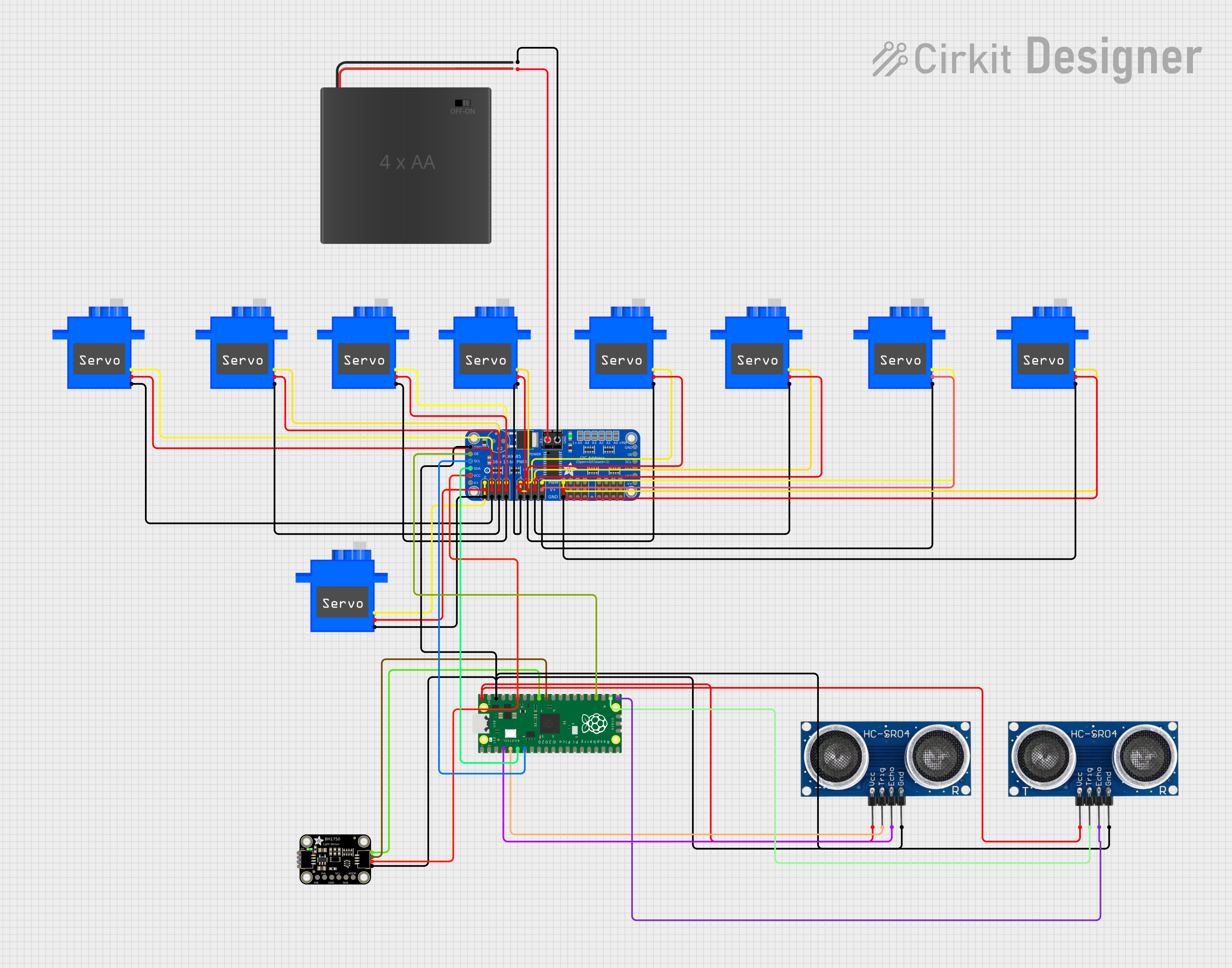 Electronics circuit diagram